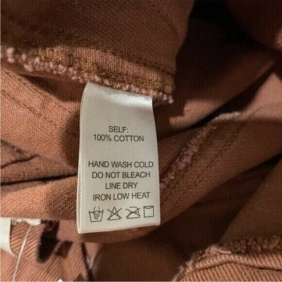 ee:some High Waisted Wide Leg Pants Neutral Boho Chic Preppy Contemporary - Picture 7 of 9